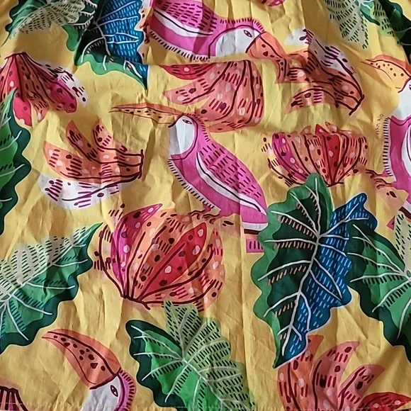 FARM RIO Beaks & Bananas Cotton Maxi Dress - Picture 12 of 12